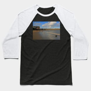New Quay Beach, February 2020 Baseball T-Shirt